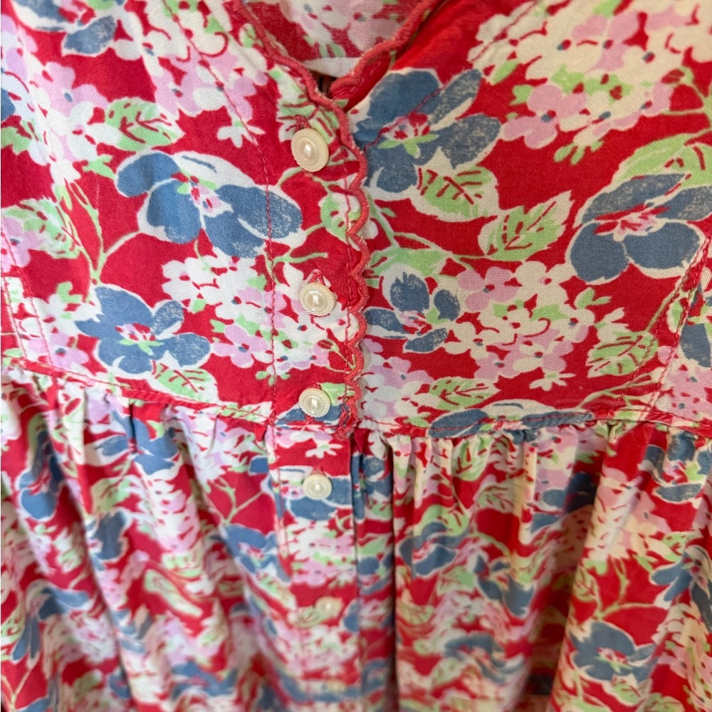 Denim & Supply Ralph Lauren Pink Floral Mini Dress - Picture 3 of 4